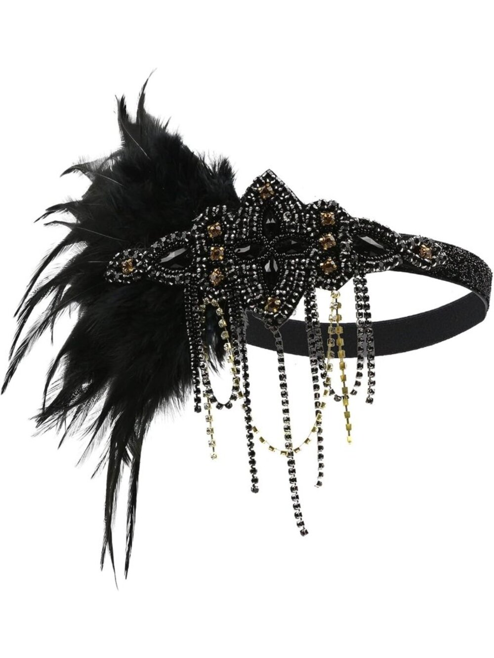 Vintage Flapper Headband | Roaring 20s Accessory for Tea Parties & Gatsby Events